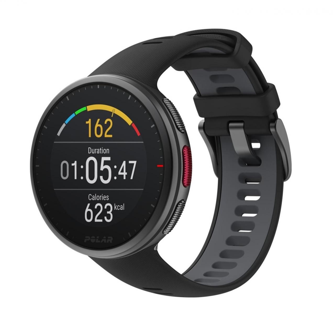 Polar VANTAGE V2 óra (fekete, fekete szíjjal)